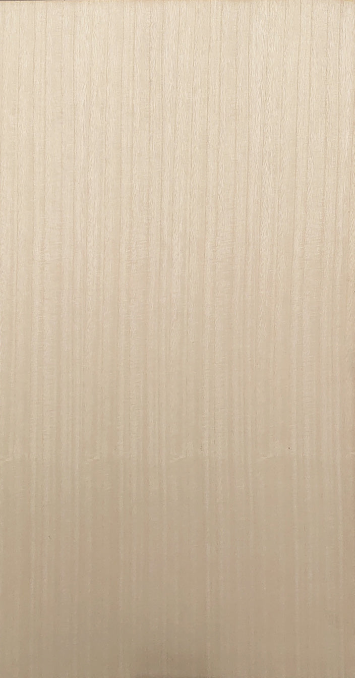 桐 柾目 ナチュラルフラット塗装 [天然木突板合板貼り]